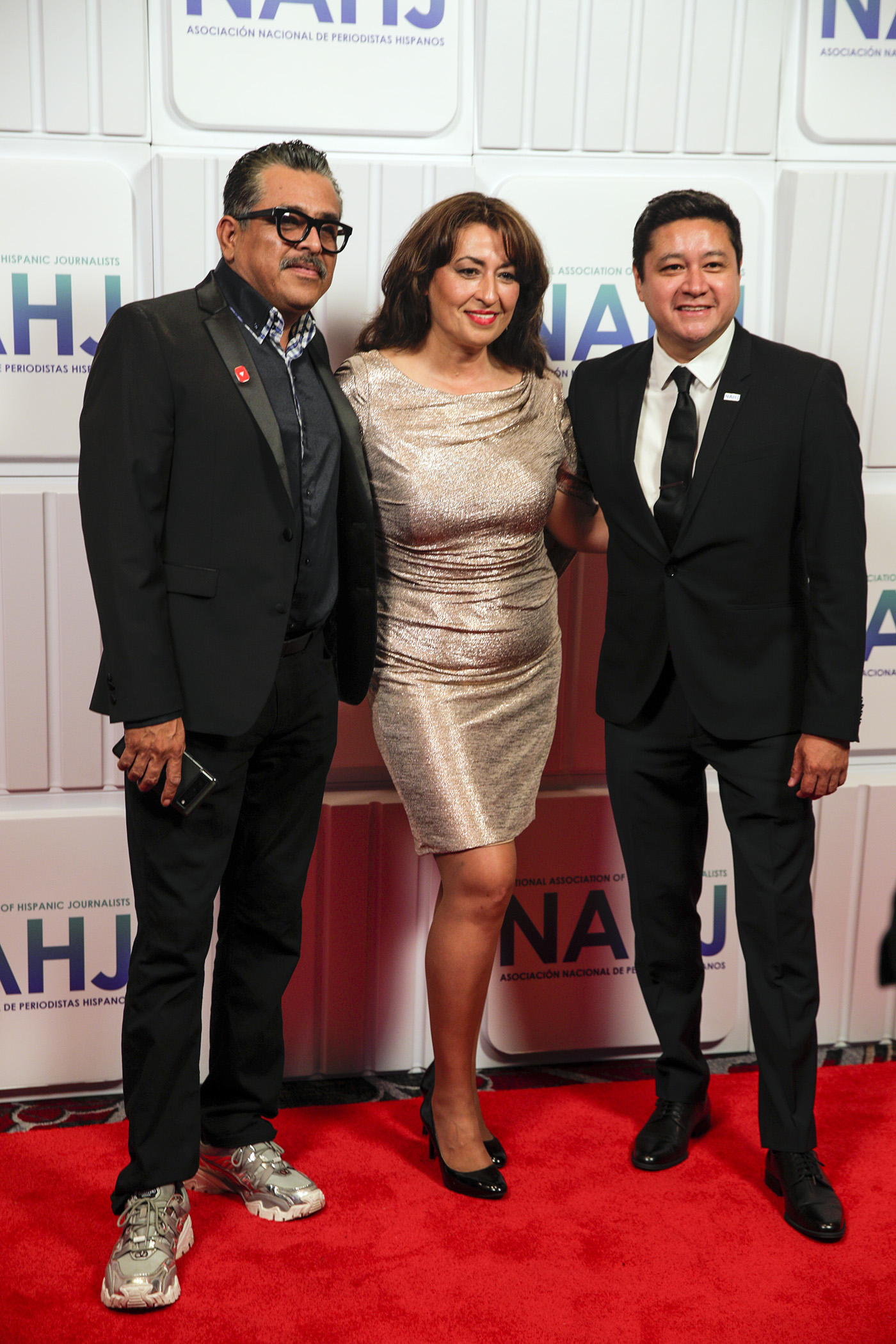National Association of Hispanic Journalists Hall of Fame Gala red carpet in Las Vegas, Nev., on Saturday, August 5, 2022.