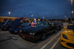 Members of the Speed Style and Performance Miami Car Club during a meetup in Miami, Fla., on Friday, July 14, 2023.